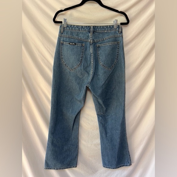 High Rise Crop Kick Rollas Jeans - Picture 3 of 5